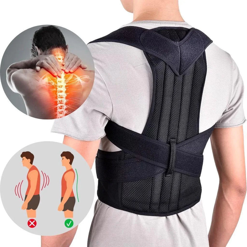 Corretor postural Unissex Reforçada - Material Forte