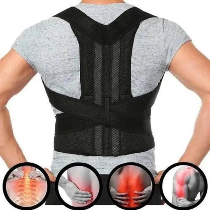 Corretor postural Unissex Reforçada - Material Forte