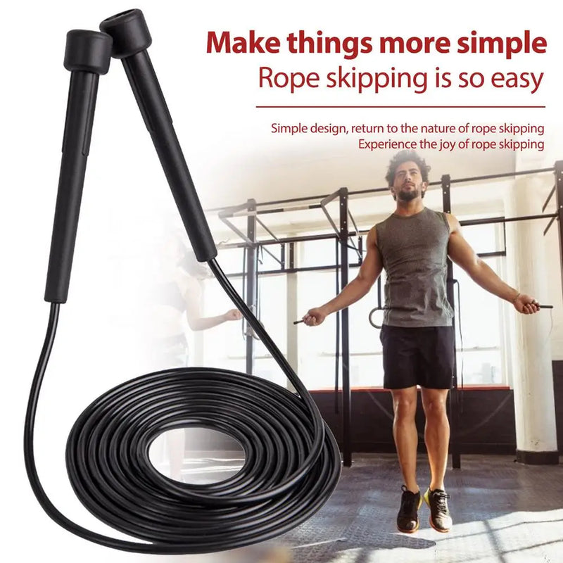 1 Speed Jump Rope- Corda Profissional para Treinamento Muscular